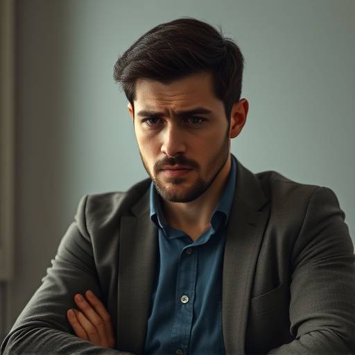 Kandidaat die zich voorbereidt op een sollicitatiegesprek